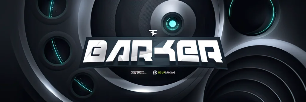 faze barker twitter header by mixofx